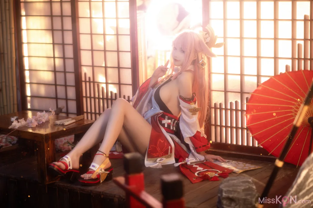 Coser@花兮_honoka: 原神 八重神子 (11 ảnh)