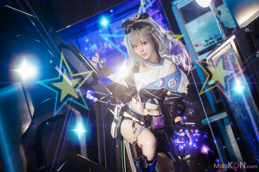 Coser@花柒Hana: 崩坏：星穹铁道 银狼 (17 ảnh)
