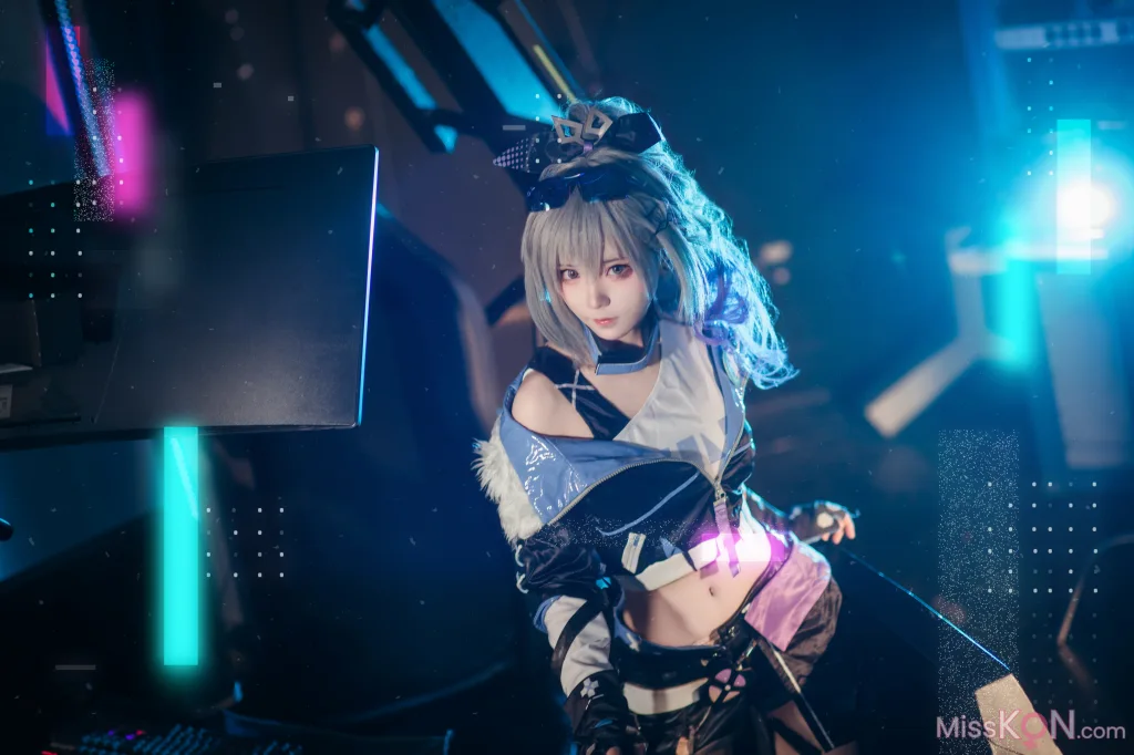 Coser@花柒Hana: 崩坏：星穹铁道 银狼 (17 ảnh)
