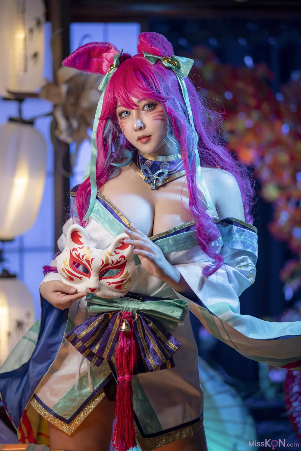 Coser@KANEKO_咔喵: 英雄联盟 灵魂莲华 阿狸 (17 ảnh )