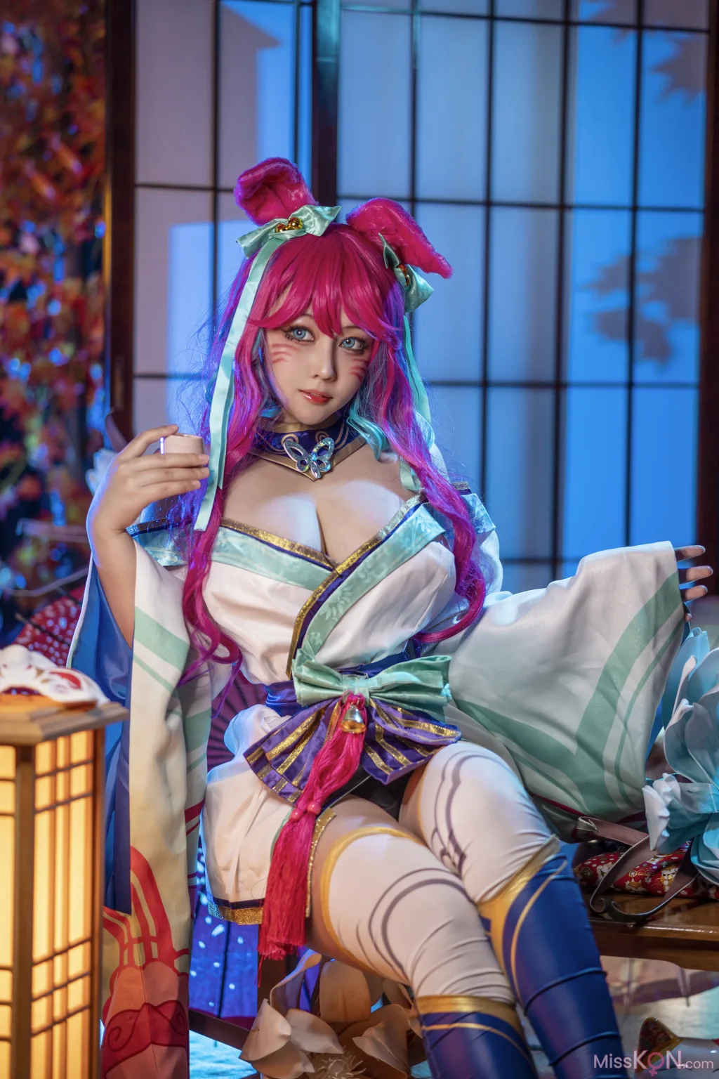 Coser@KANEKO_咔喵: 英雄联盟 灵魂莲华 阿狸 (17 ảnh )