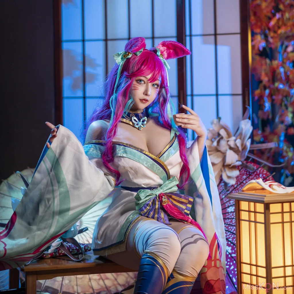 Coser@KANEKO_咔喵: 英雄联盟 灵魂莲华 阿狸 (17 ảnh )