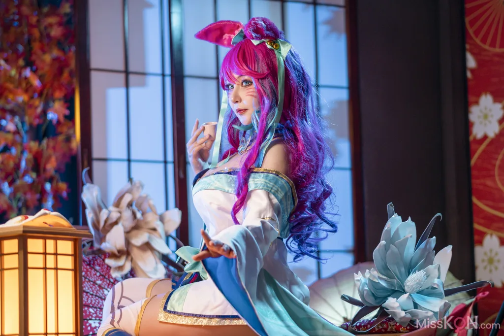 Coser@KANEKO_咔喵: 英雄联盟 灵魂莲华 阿狸 (17 ảnh )