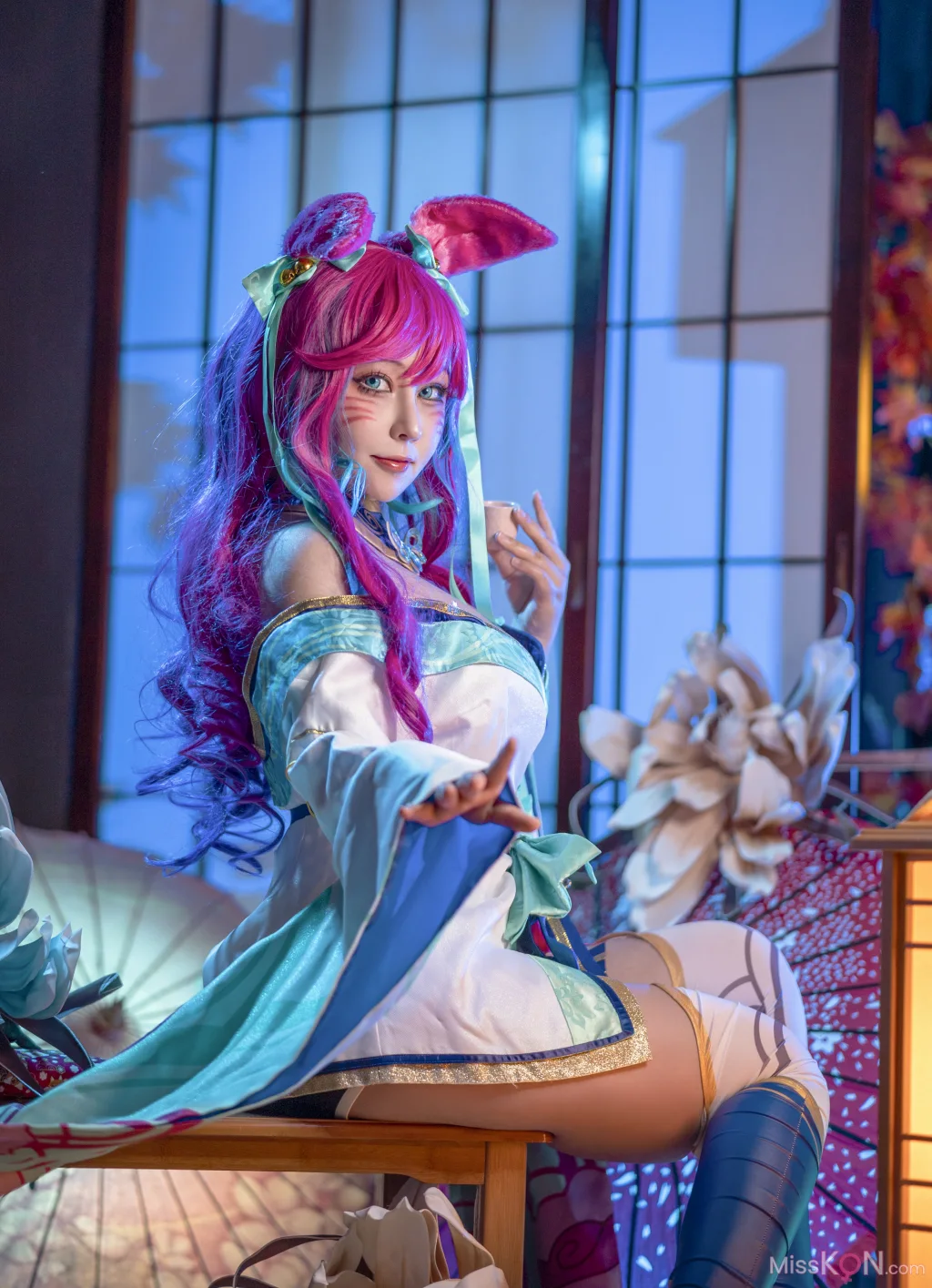 Coser@KANEKO_咔喵: 英雄联盟 灵魂莲华 阿狸 (17 ảnh )