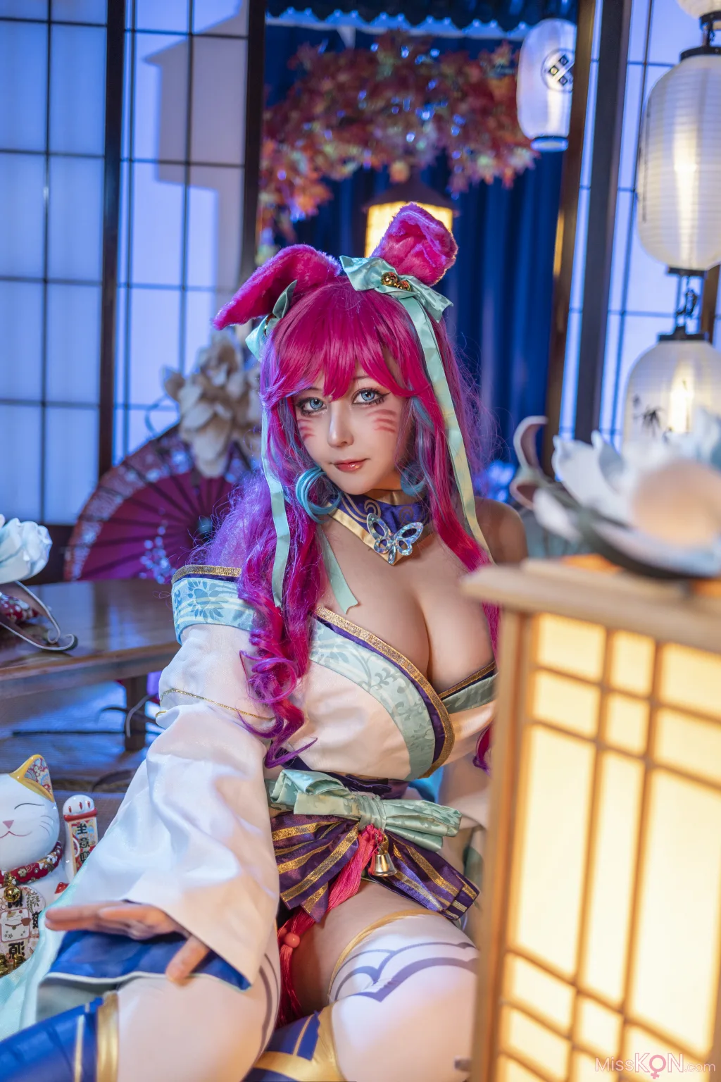 Coser@KANEKO_咔喵: 英雄联盟 灵魂莲华 阿狸 (17 ảnh )