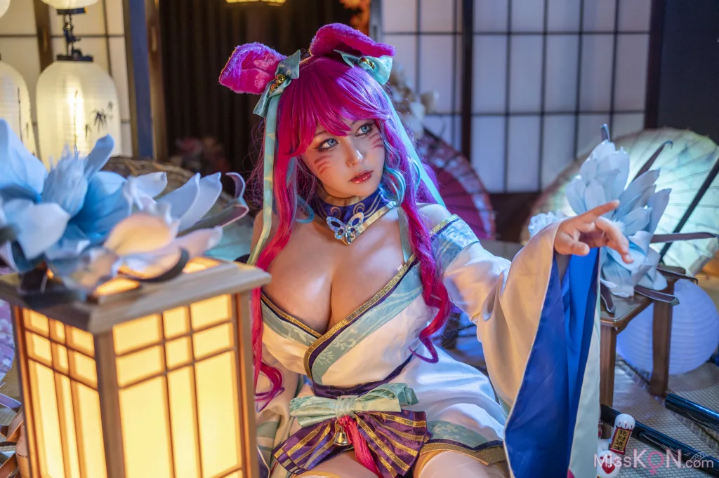 Coser@KANEKO_咔喵: 英雄联盟 灵魂莲华 阿狸 (17 ảnh )