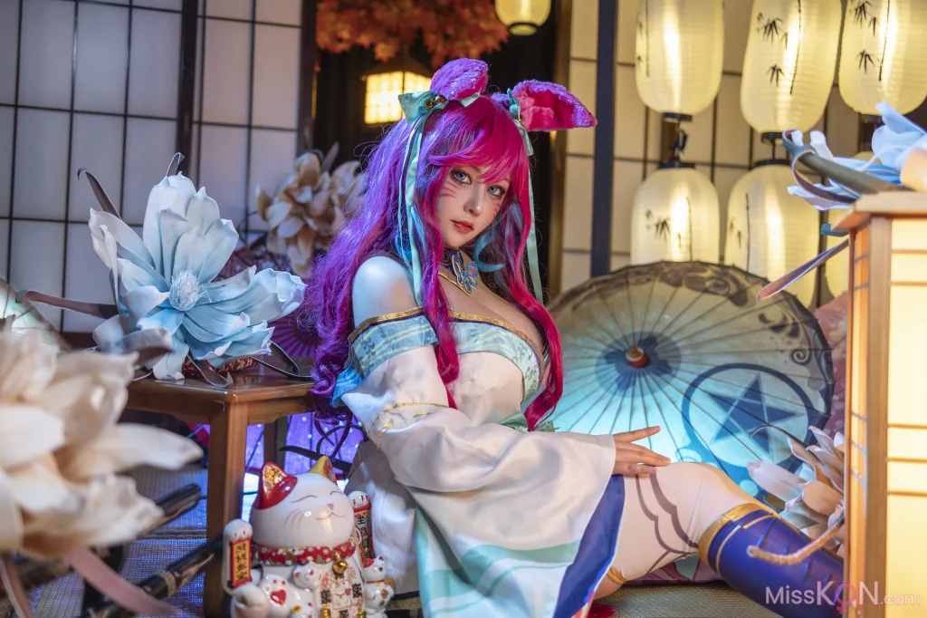 Coser@KANEKO_咔喵: 英雄联盟 灵魂莲华 阿狸 (17 ảnh )