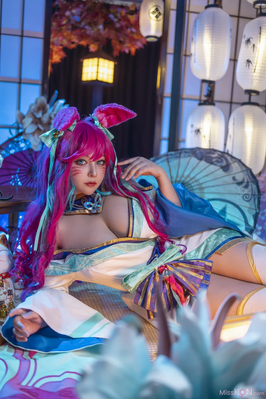 Coser@KANEKO_咔喵: 英雄联盟 灵魂莲华 阿狸 (17 ảnh )