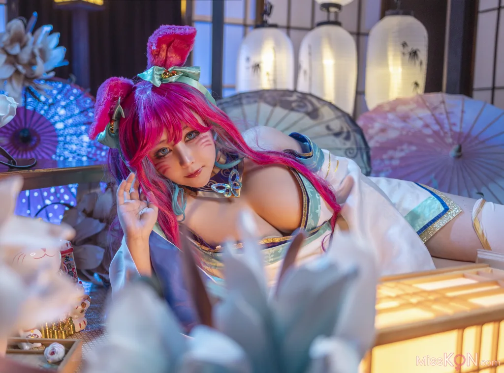 Coser@KANEKO_咔喵: 英雄联盟 灵魂莲华 阿狸 (17 ảnh )