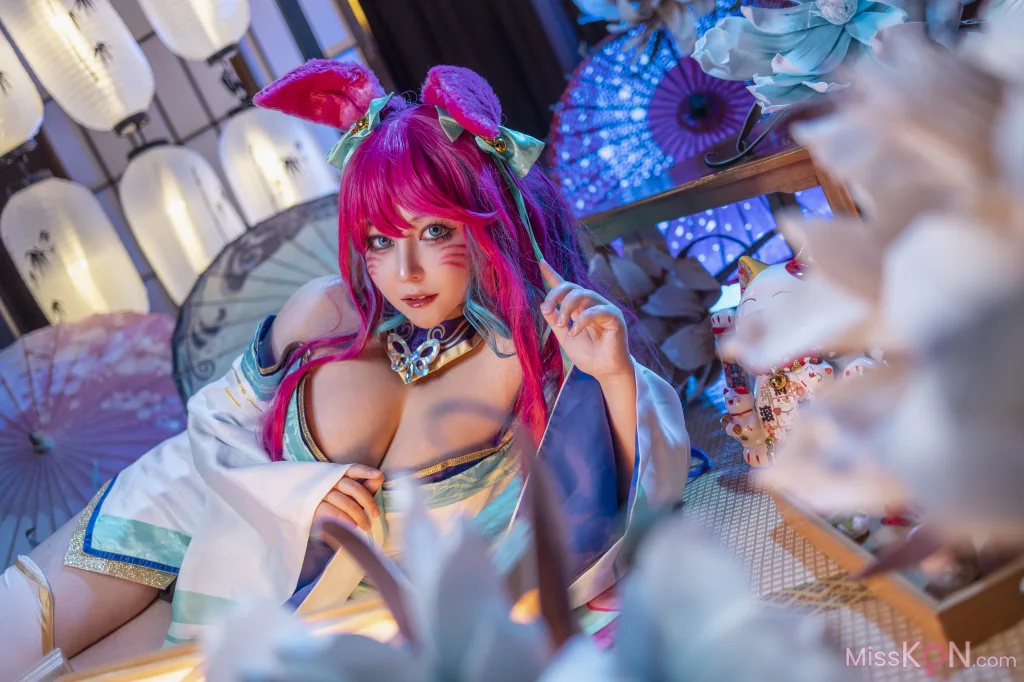 Coser@KANEKO_咔喵: 英雄联盟 灵魂莲华 阿狸 (17 ảnh )