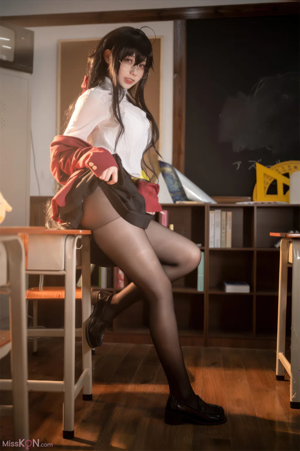 Coser@安食Ajiki: 碧蓝航线 大凤 JK (40 ảnh)