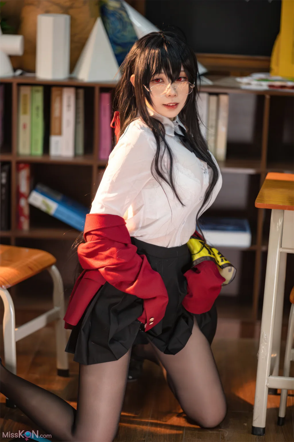 Coser@安食Ajiki: 碧蓝航线 大凤 JK (40 ảnh)