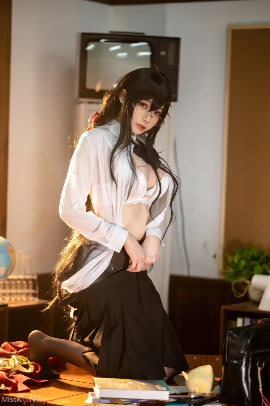 Coser@安食Ajiki: 碧蓝航线 大凤 JK (40 ảnh)