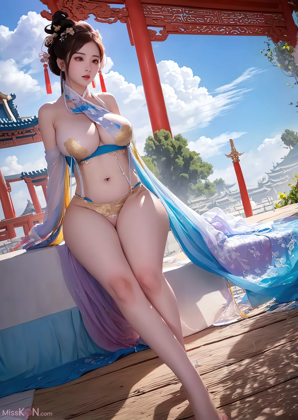 [AI Generated] 古风女孩23期 (100 ảnh)