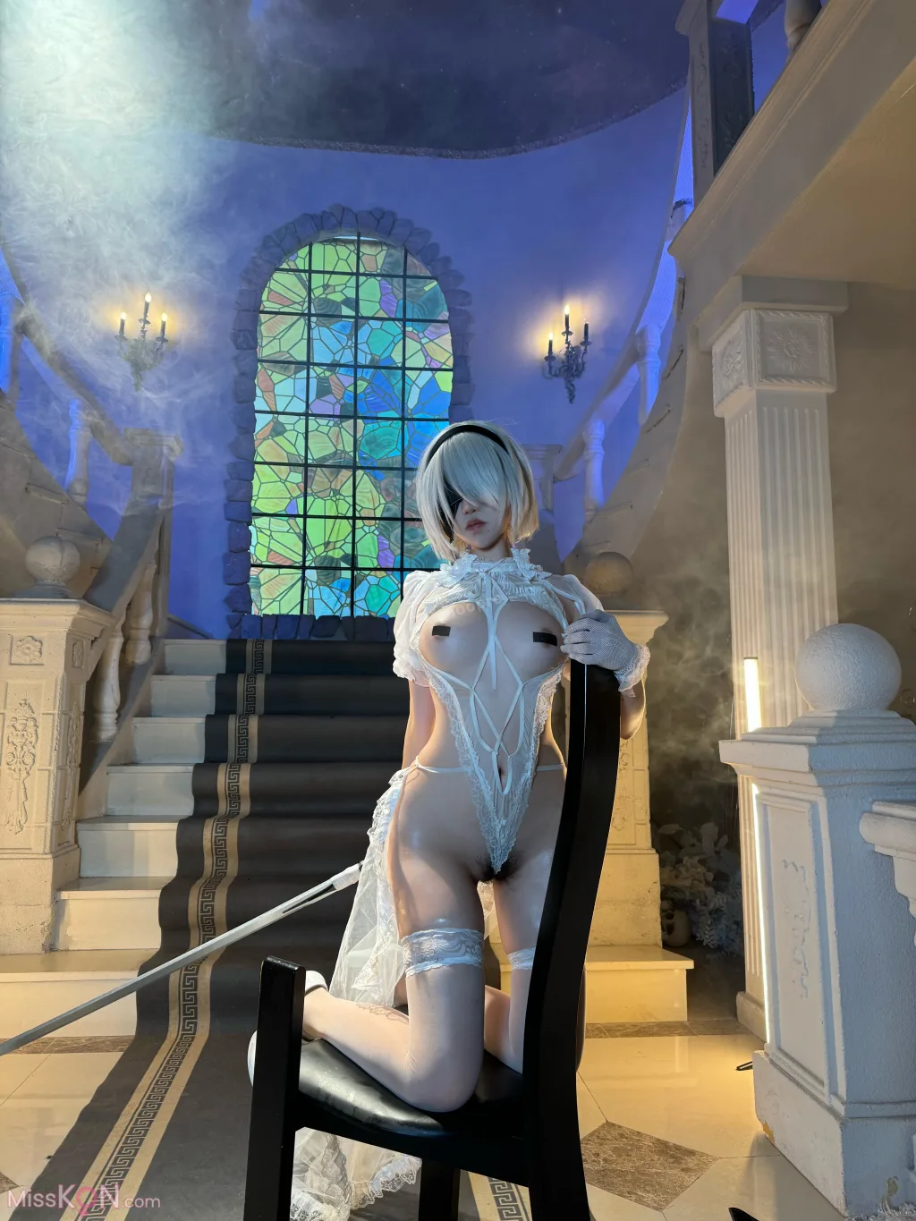 Coser@阿薰kaOri: 2B白花嫁 (67 photos)