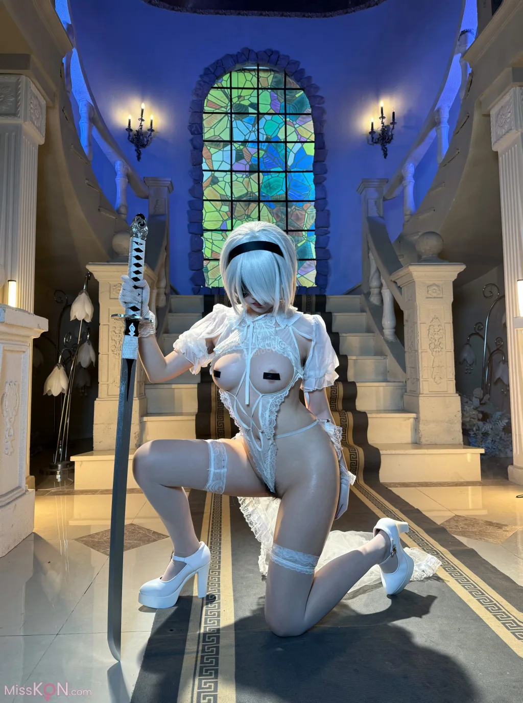 Coser@阿薰kaOri: 2B白花嫁 (67 photos)