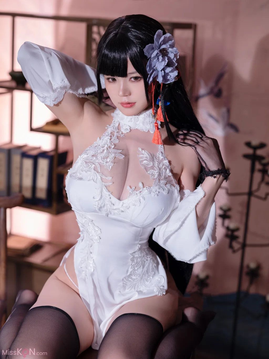 Coser@小仓千代w: 碧蓝航线 逸仙 旗袍改 (20 ảnh)