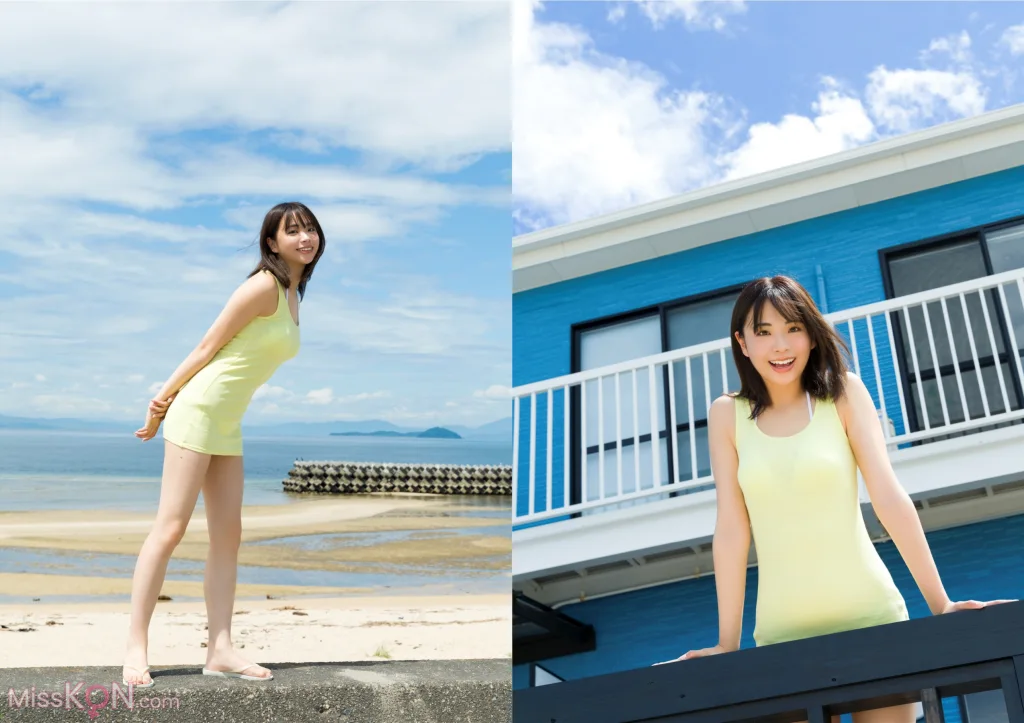[JP] Aso Kaon (麻生果恩): 写真集『偶然隣の席に座っていたとしても』YJ PHOTO BOOK (26 ảnh)