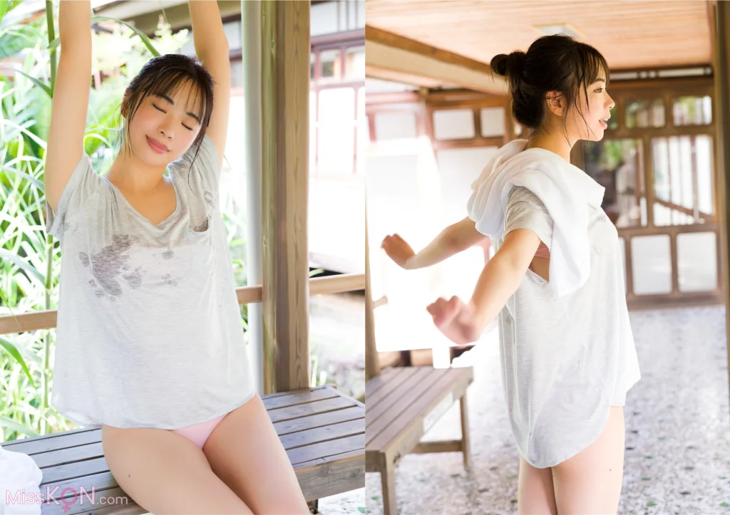 [JP] Aso Kaon (麻生果恩): 写真集『偶然隣の席に座っていたとしても』YJ PHOTO BOOK (26 ảnh)