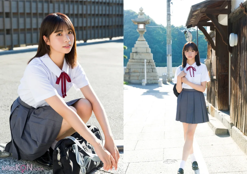 [JP] Aso Kaon (麻生果恩): 写真集『偶然隣の席に座っていたとしても』YJ PHOTO BOOK (26 photos)