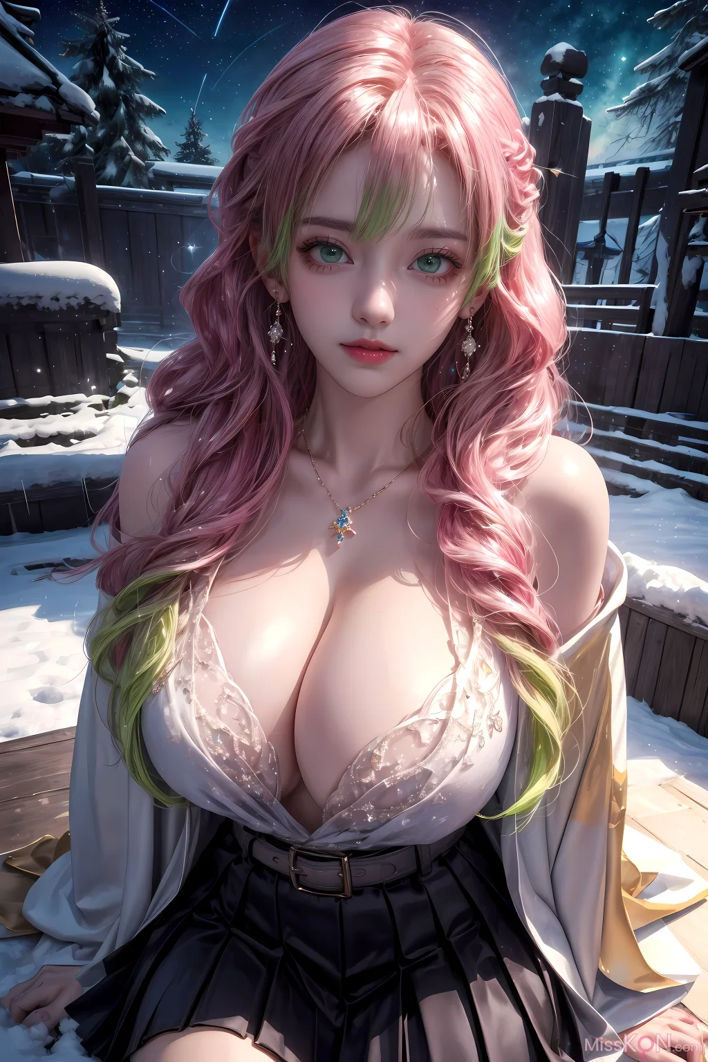 [AI Generated] kuzan: 鬼灭之刃-甘露寺蜜璃 (24 photos)