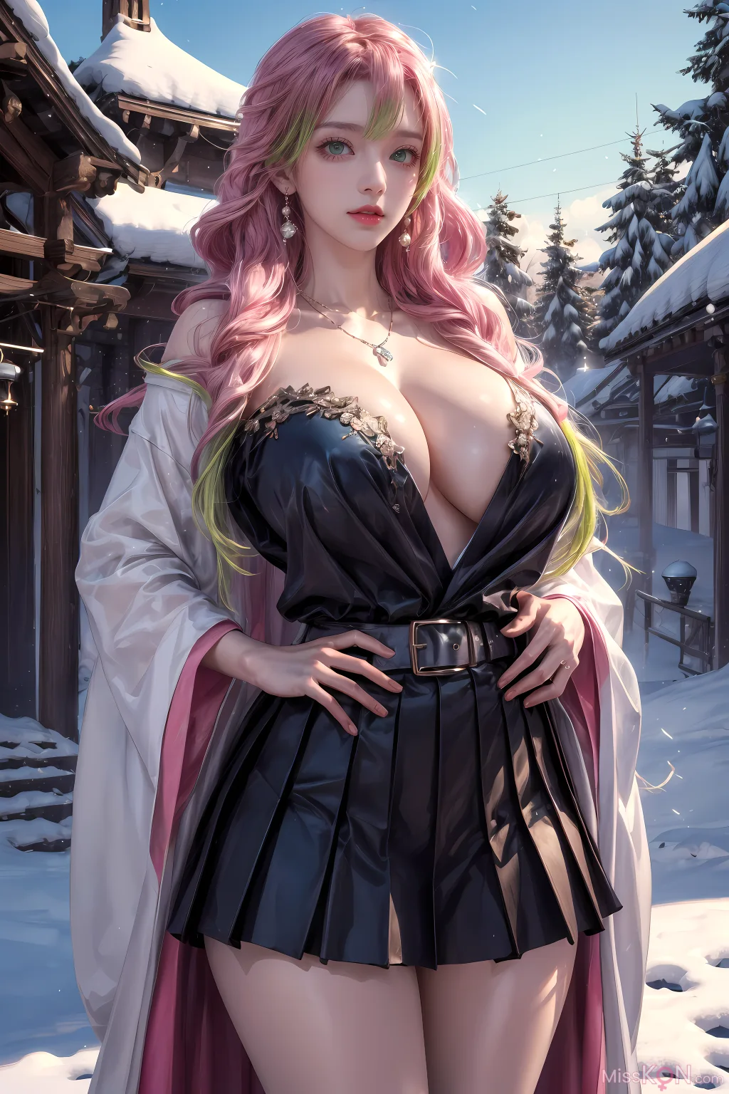 [AI Generated] kuzan: 鬼灭之刃-甘露寺蜜璃 (24 photos)