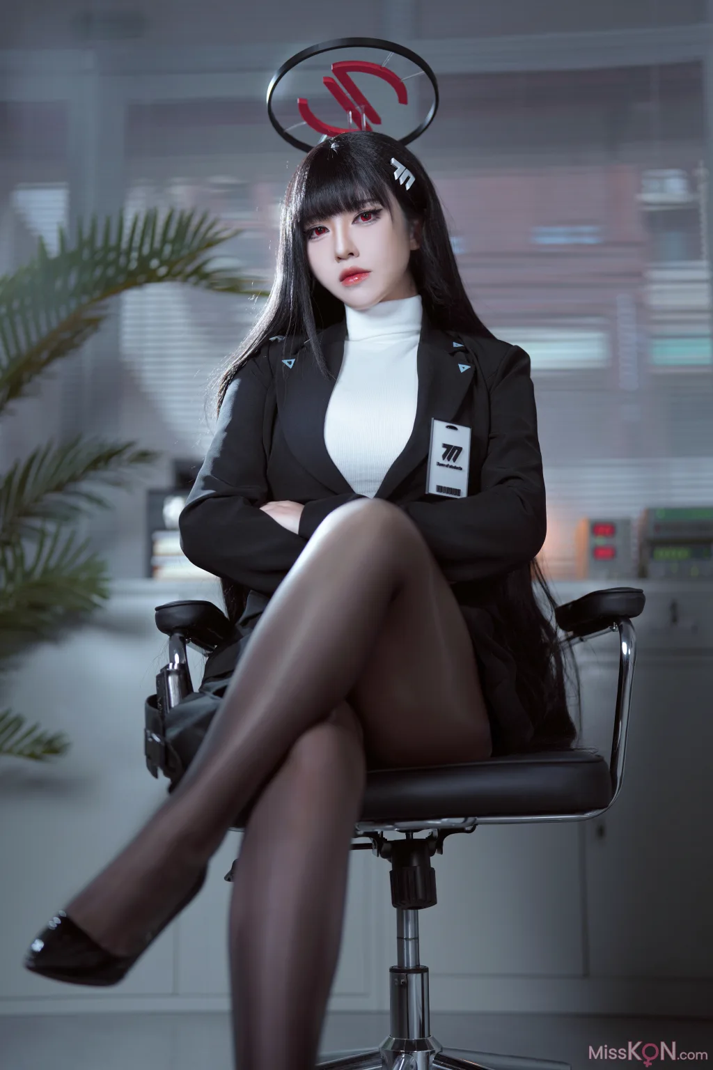 Coser@半半子: 碧蓝档案 调月莉音 (60 photos)