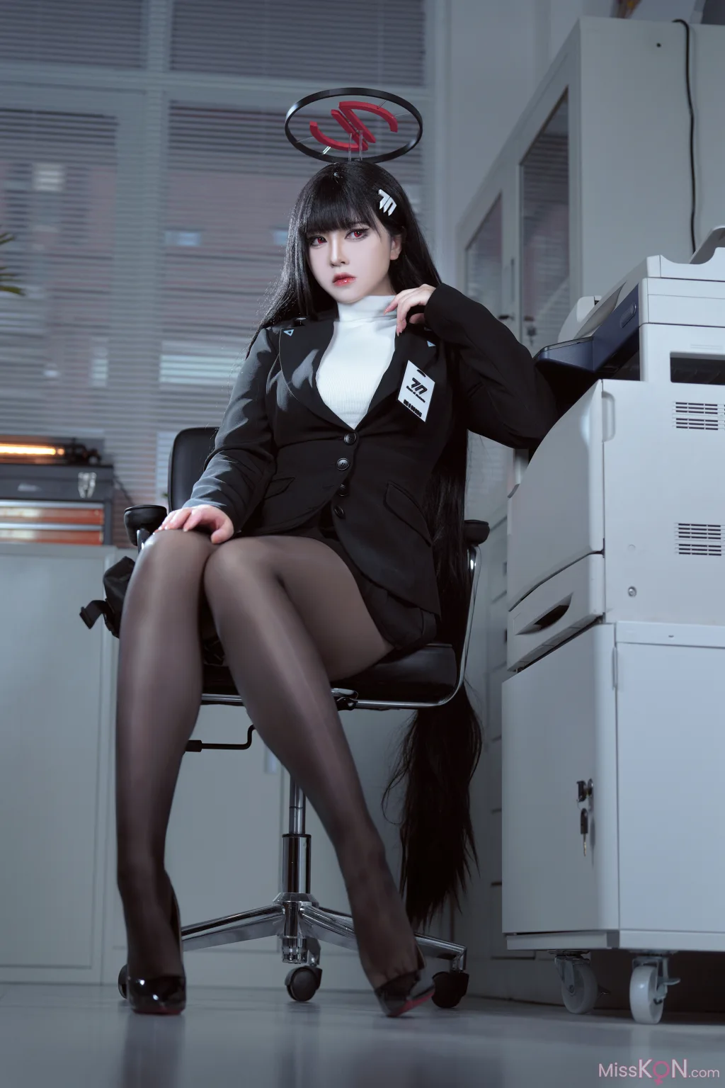 Coser@半半子: 碧蓝档案 调月莉音 (60 photos)