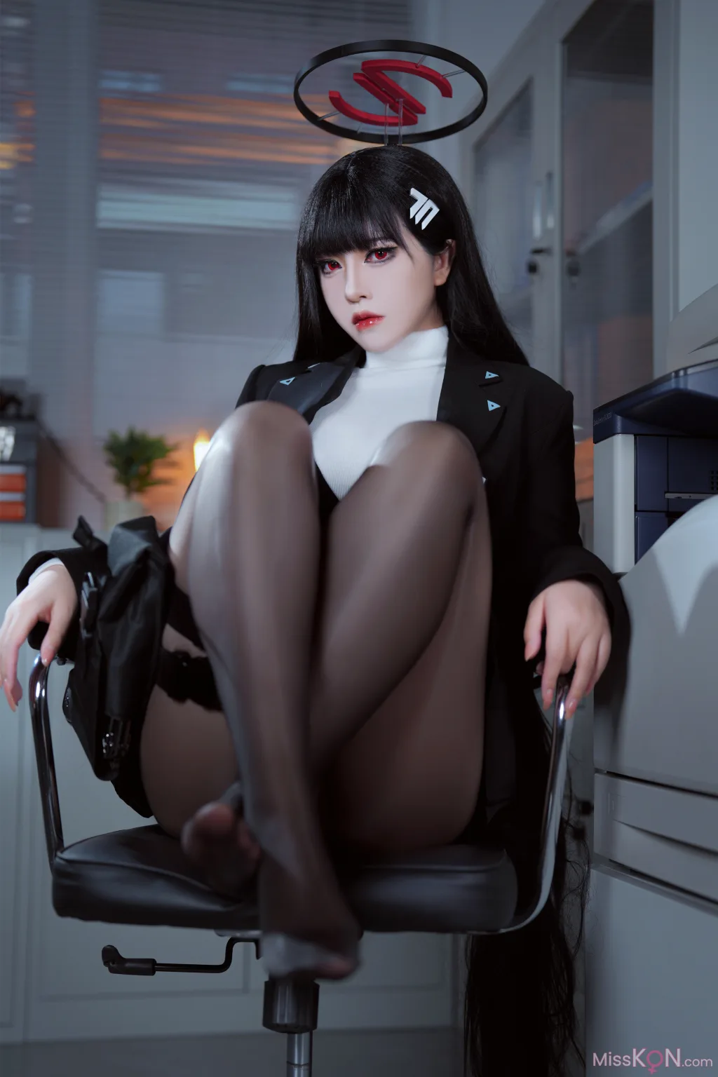 Coser@半半子: 碧蓝档案 调月莉音 (60 photos)