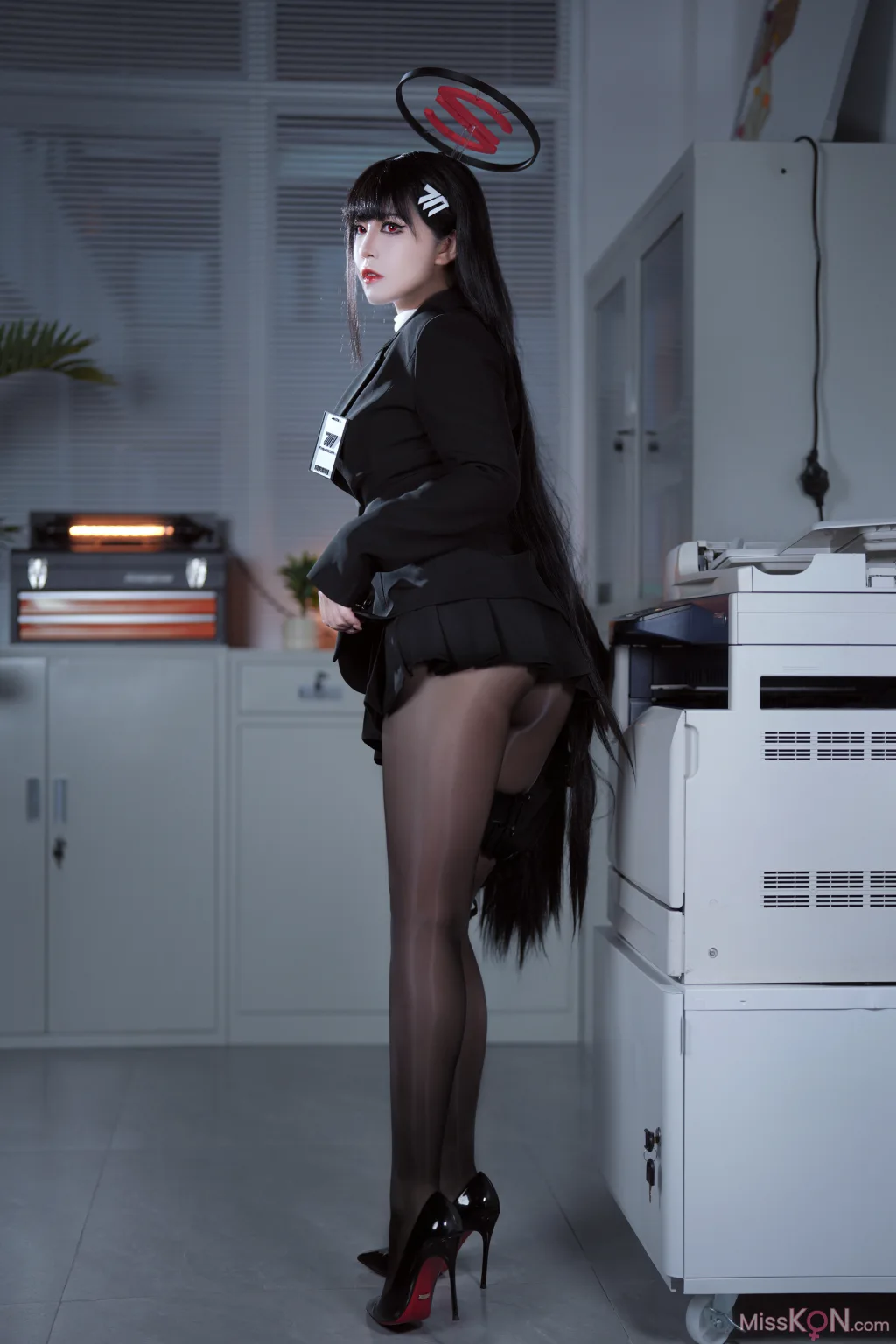 Coser@半半子: 碧蓝档案 调月莉音 (60 photos)