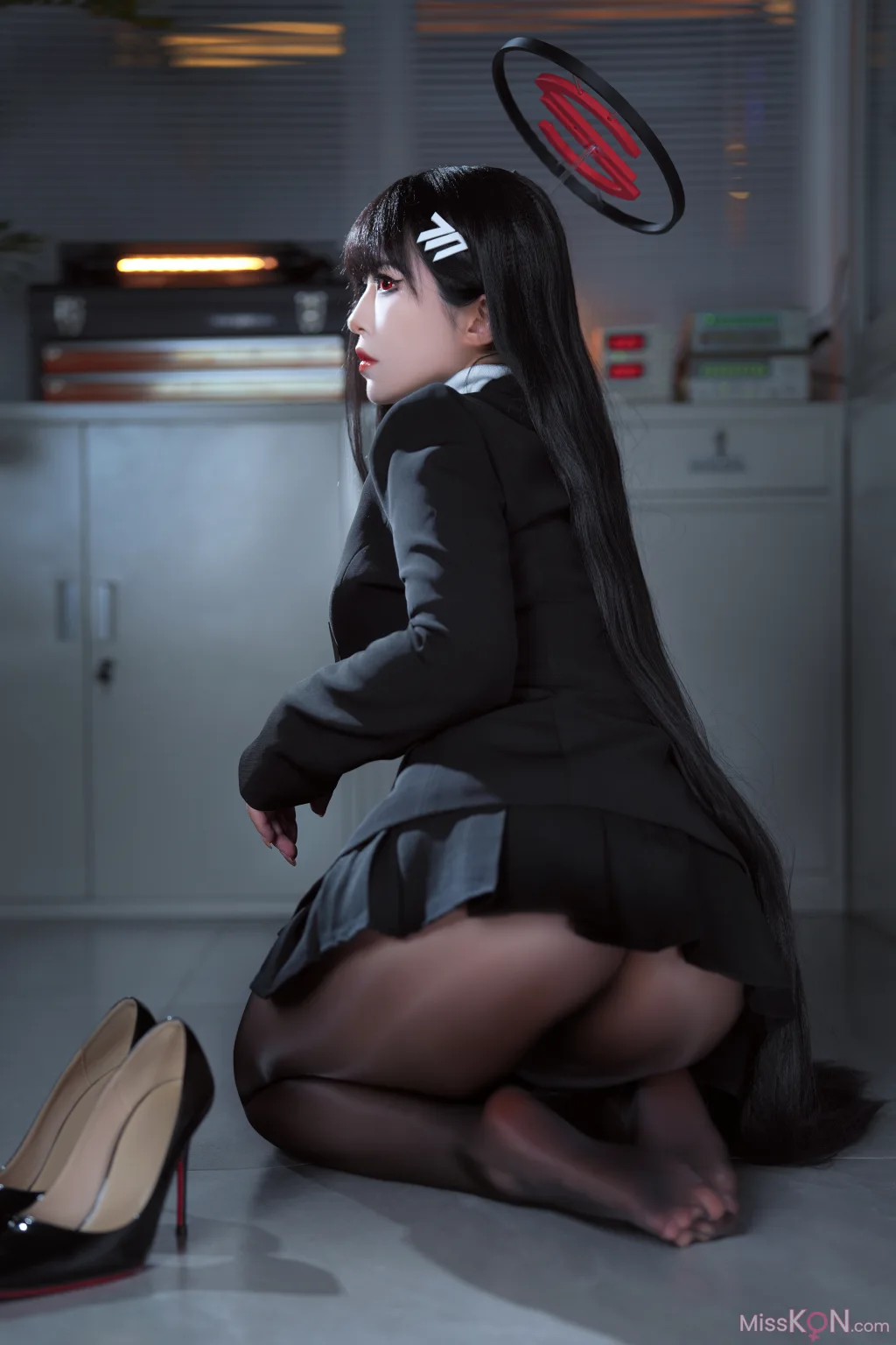 Coser@半半子: 碧蓝档案 调月莉音 (60 photos)