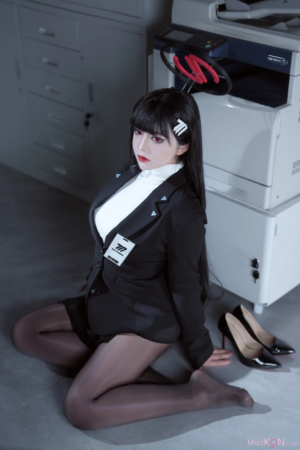Coser@半半子: 碧蓝档案 调月莉音 (60 photos)