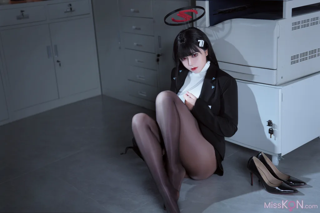 Coser@半半子: 碧蓝档案 调月莉音 (60 photos)