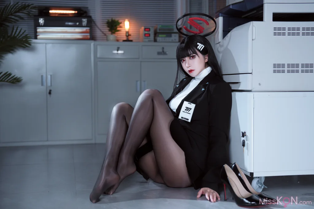 Coser@半半子: 碧蓝档案 调月莉音 (60 photos)