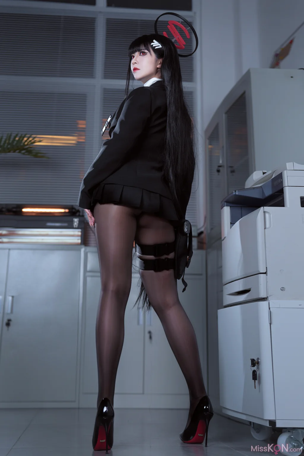 Coser@半半子: 碧蓝档案 调月莉音 (60 photos)