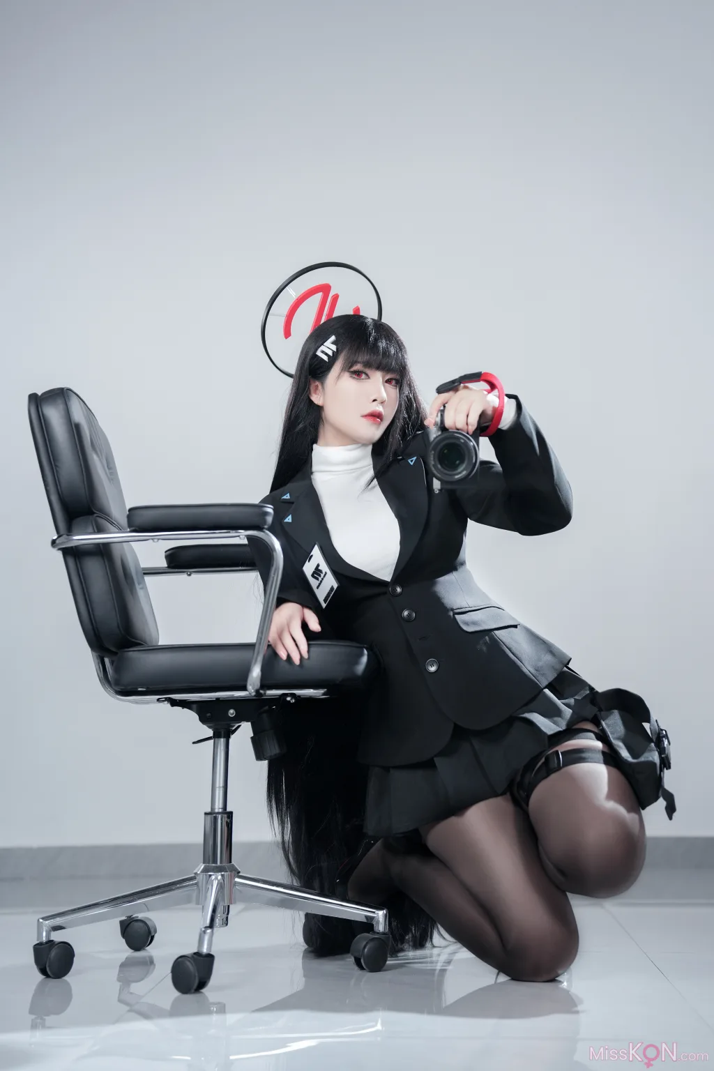 Coser@半半子: 碧蓝档案 调月莉音 (60 photos)
