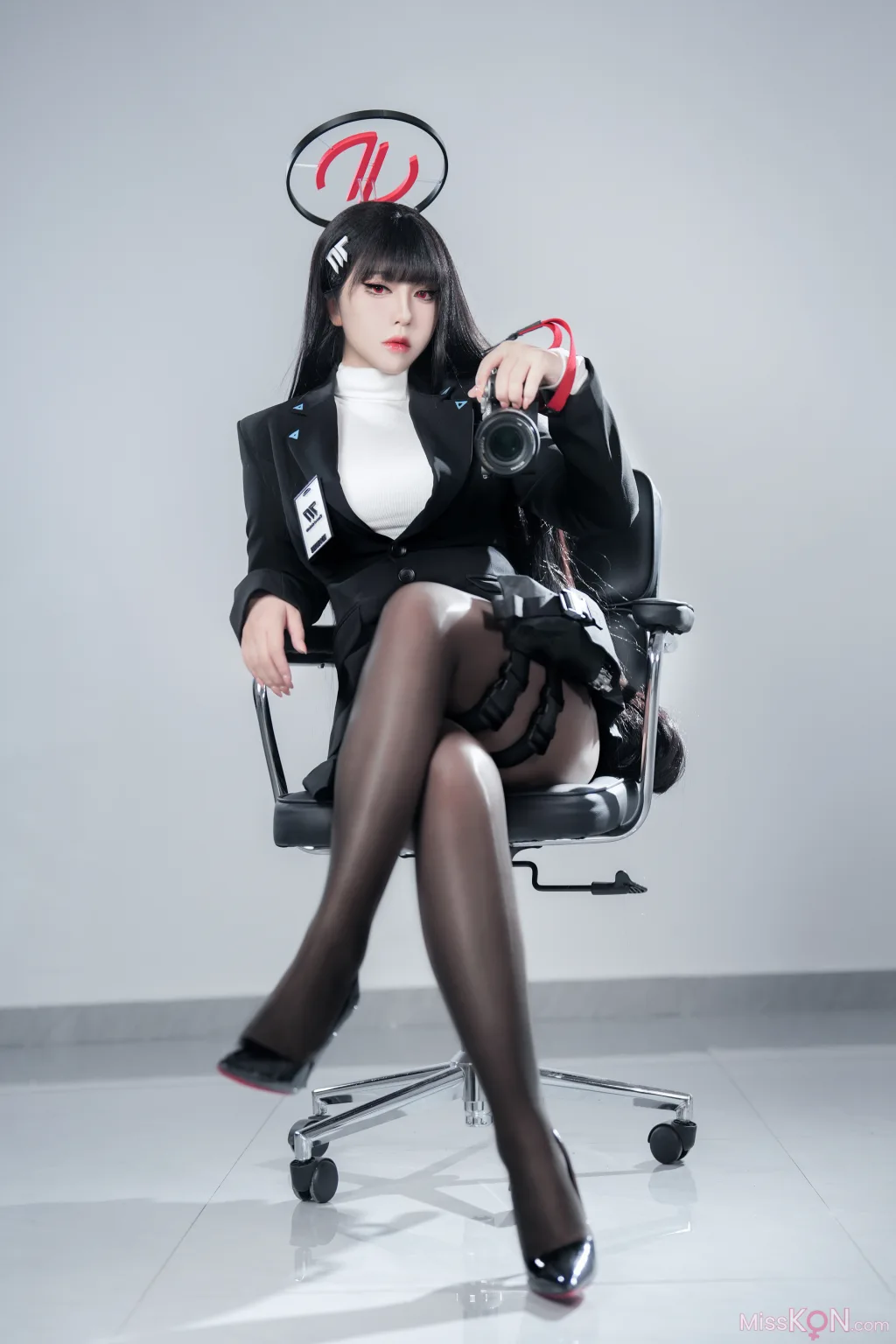 Coser@半半子: 碧蓝档案 调月莉音 (60 photos)
