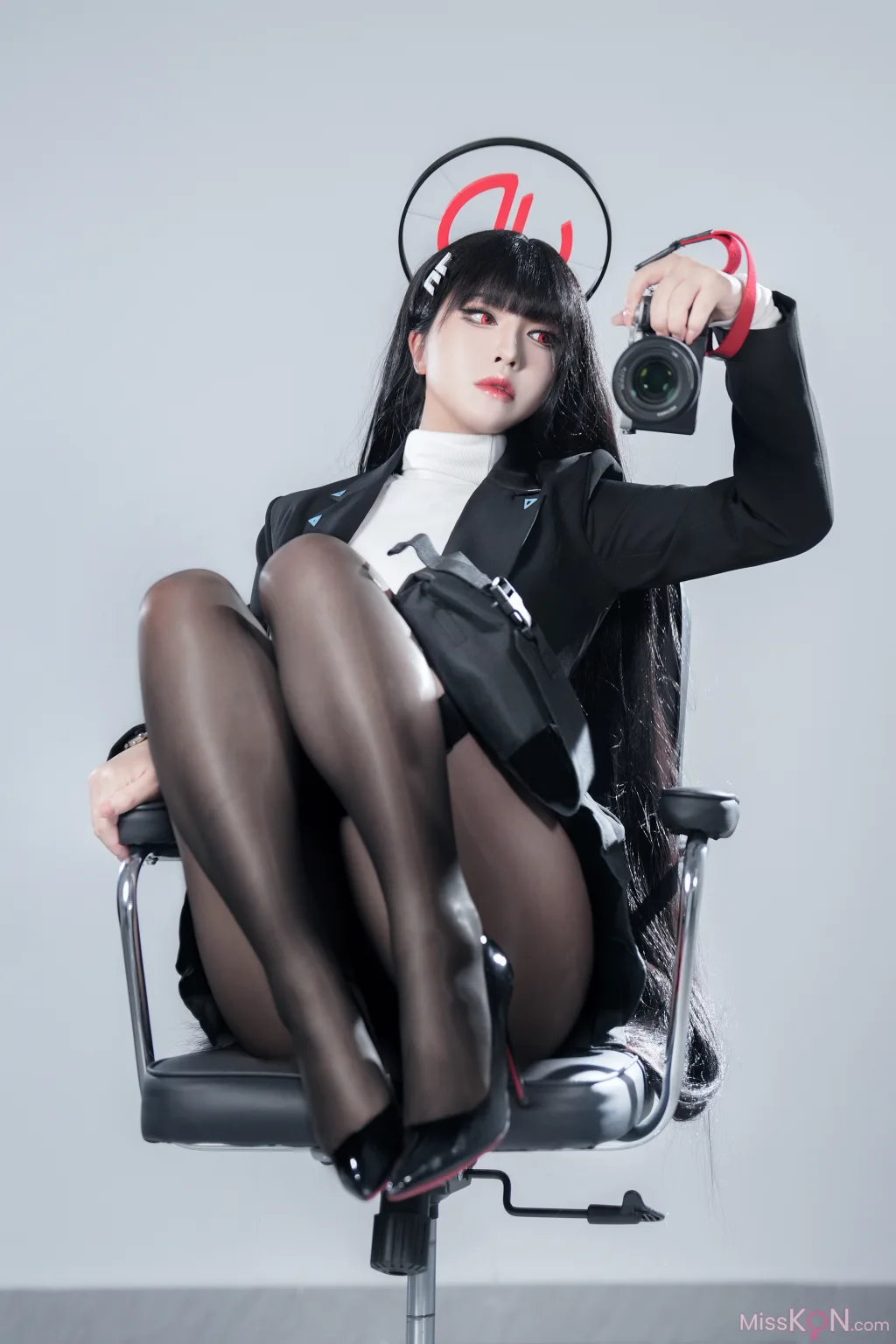Coser@半半子: 碧蓝档案 调月莉音 (60 photos)