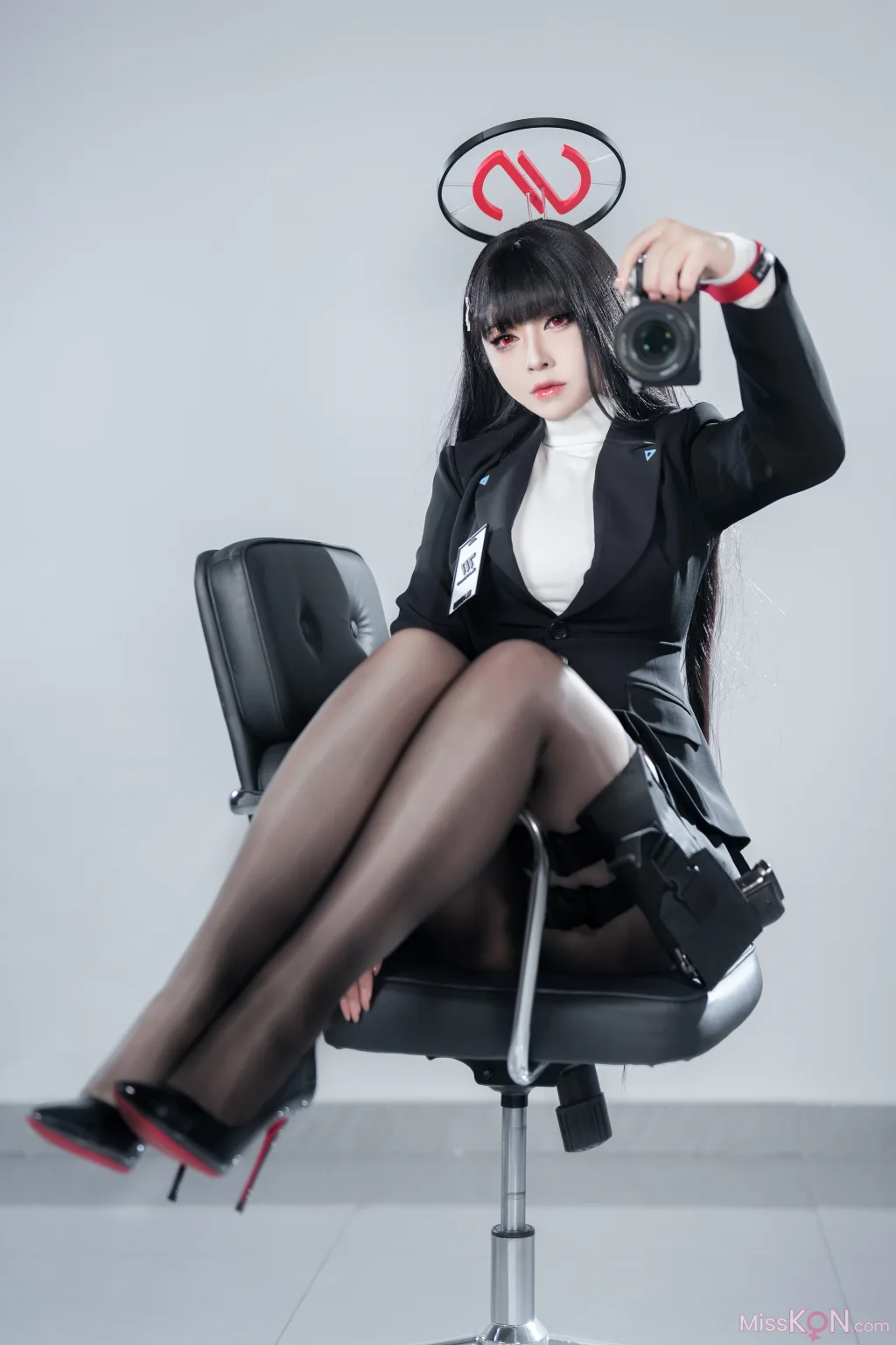 Coser@半半子: 碧蓝档案 调月莉音 (60 photos)