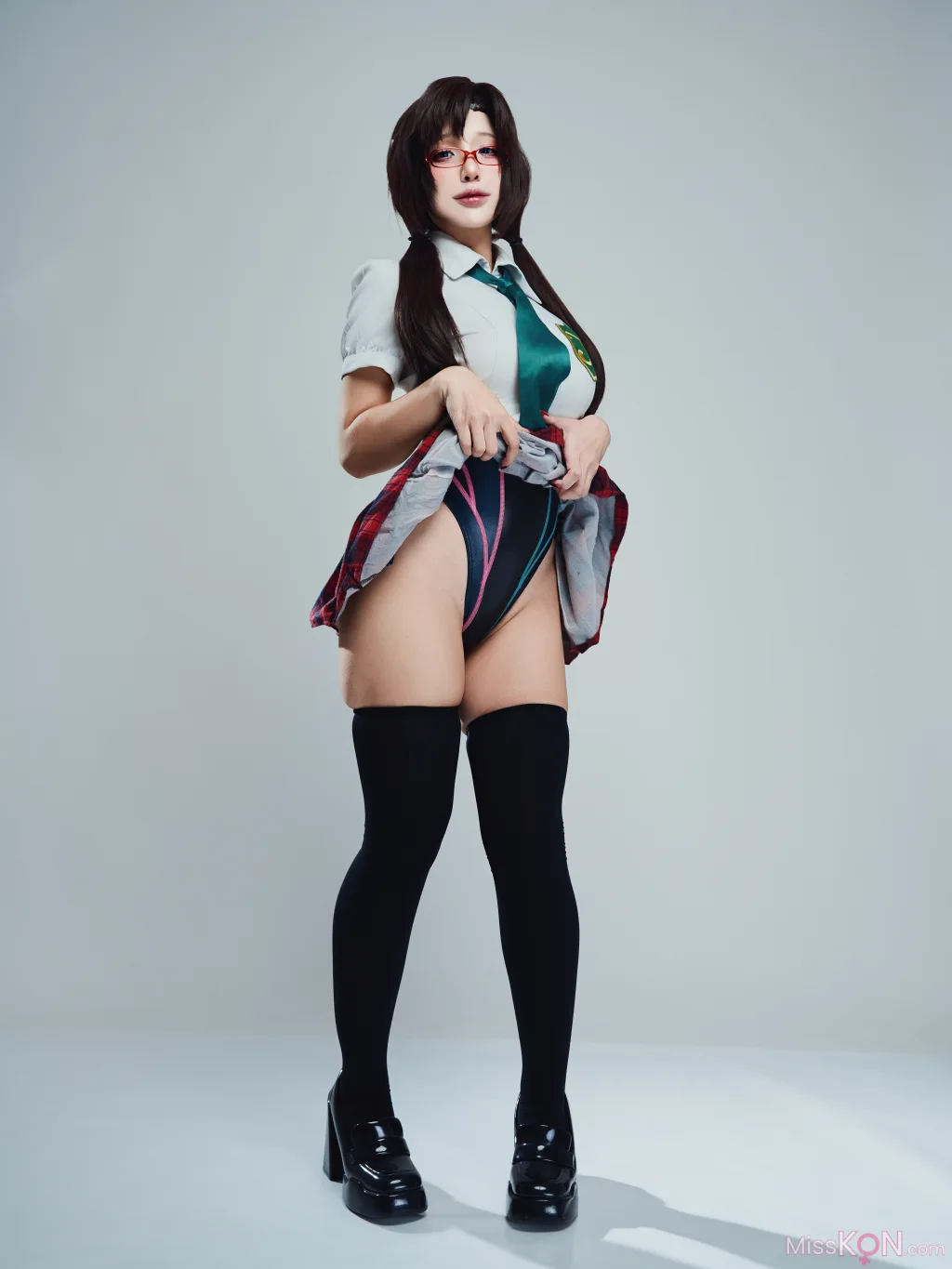 Coser@PuyPuy: 真希波 Mari Swimsuit (274 photos)