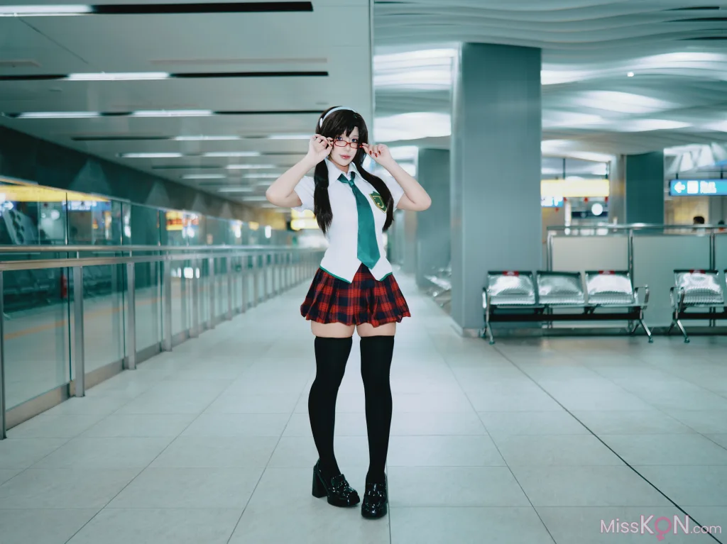 Coser@PuyPuy: 真希波 Mari Swimsuit (274 photos)