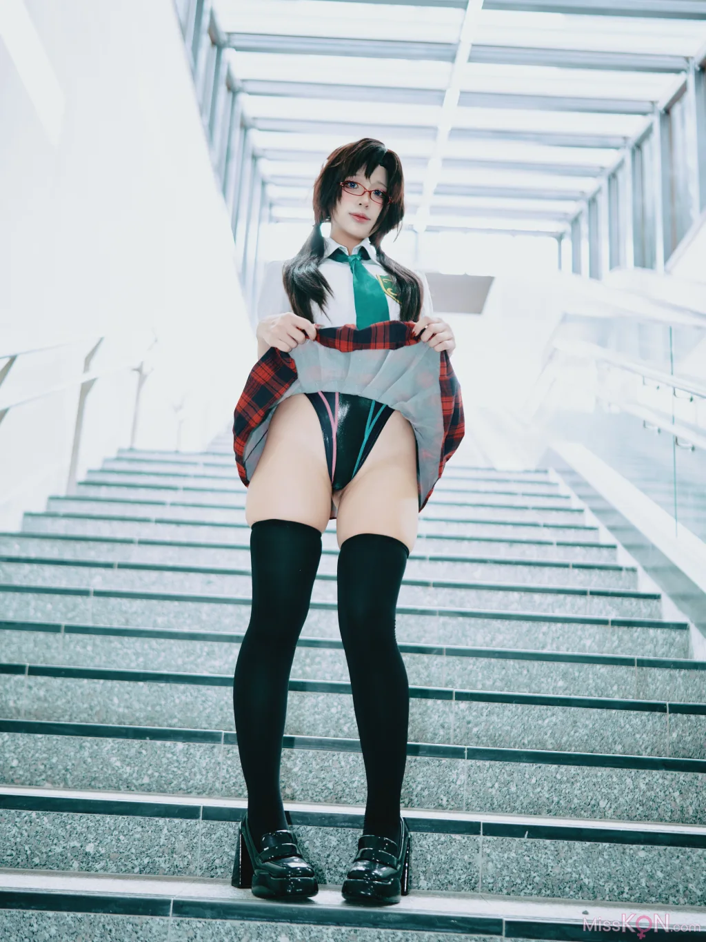 Coser@PuyPuy: 真希波 Mari Swimsuit (274 photos)