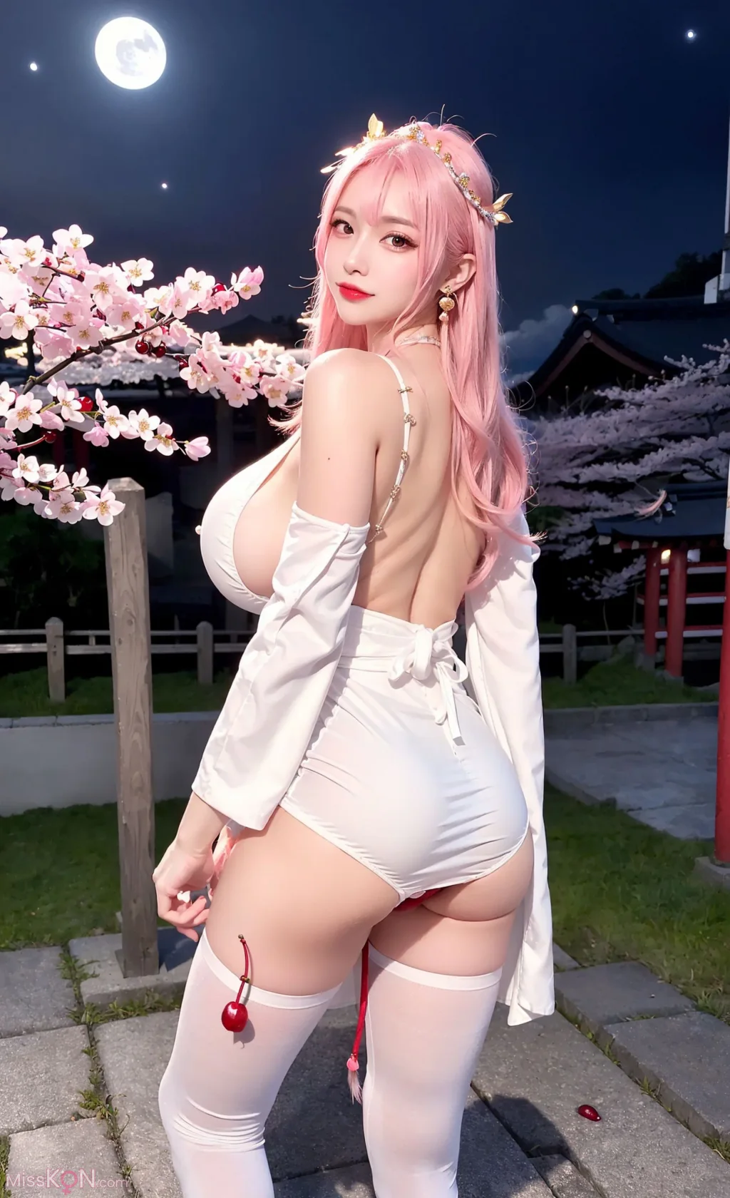 [AI Generated] Cherry Blossom Girl (77 photos)