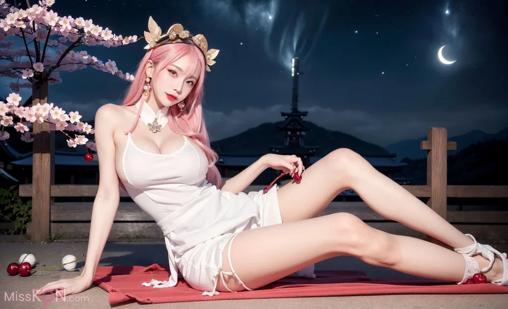 [AI Generated] Cherry Blossom Girl (77 photos)