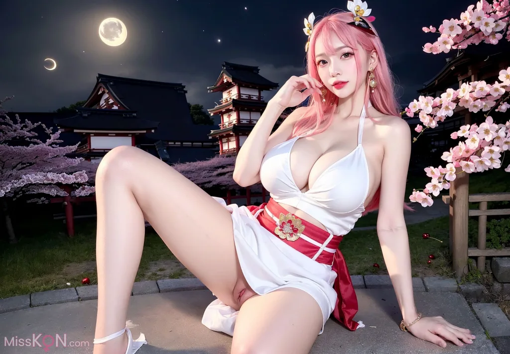 [AI Generated] Cherry Blossom Girl (77 photos)
