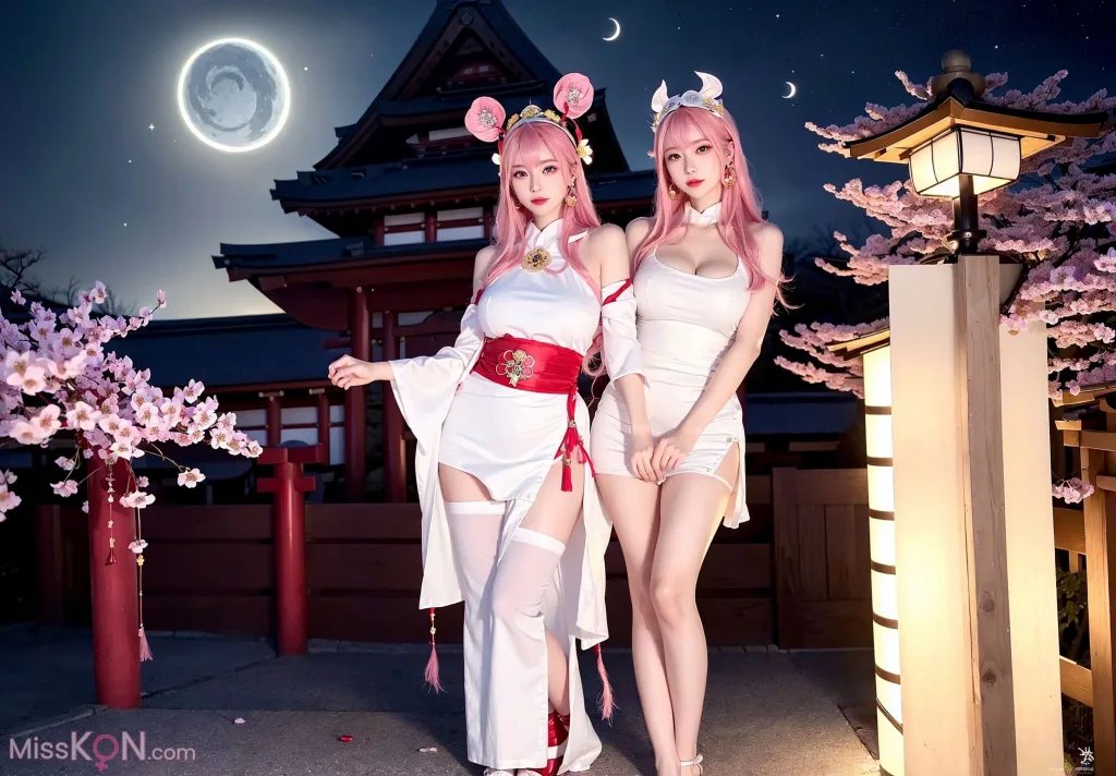 [AI Generated] Cherry Blossom Girl (77 photos)