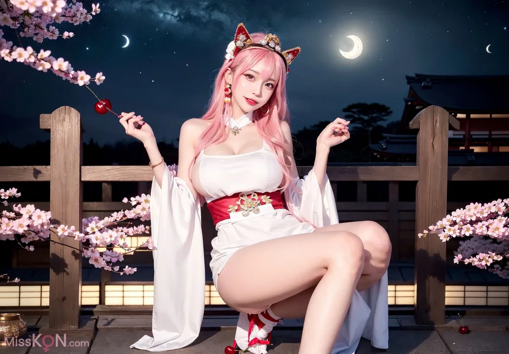 [AI Generated] Cherry Blossom Girl (77 photos)
