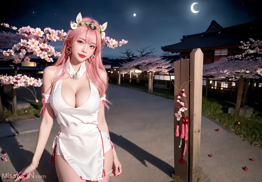 [AI Generated] Cherry Blossom Girl (77 photos)