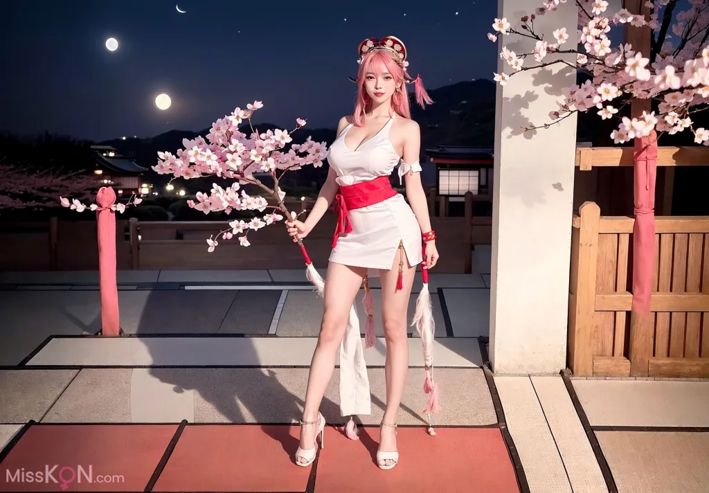 [AI Generated] Cherry Blossom Girl (77 photos)