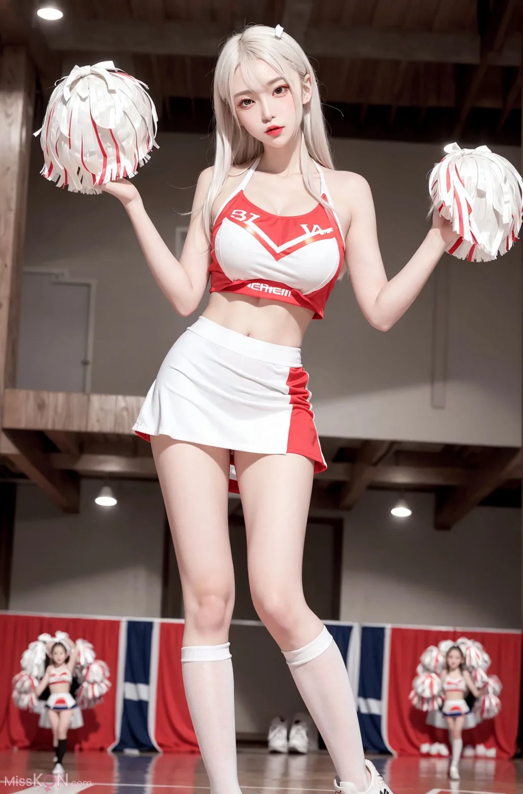 [AI Generated] Sexy Cheerleading Team (203 photos)